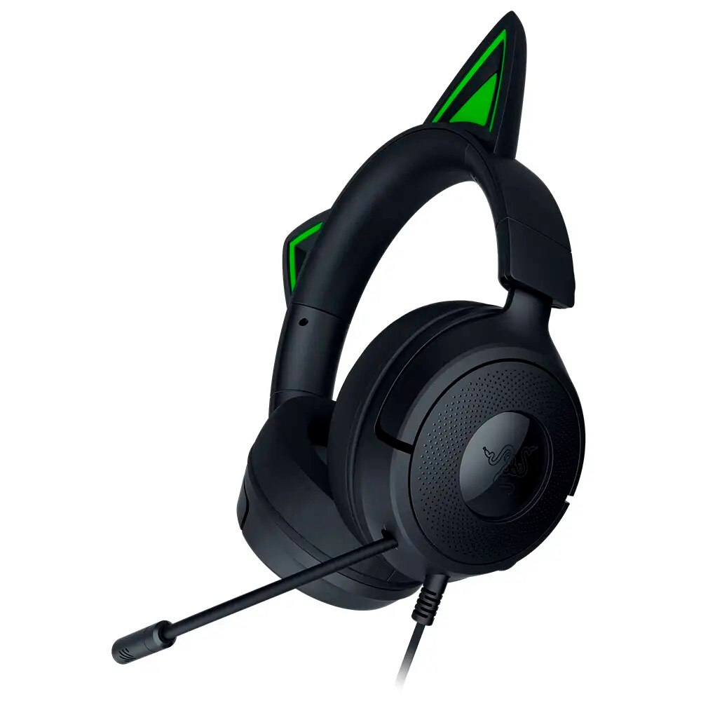 Auscultadores Gaming Razer Kraken Kitty V3 X - Preto Preto-3