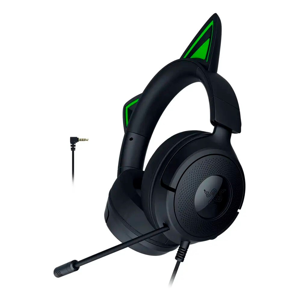 Auscultadores Gaming Razer Kraken Kitty V3 X - Preto Preto-6