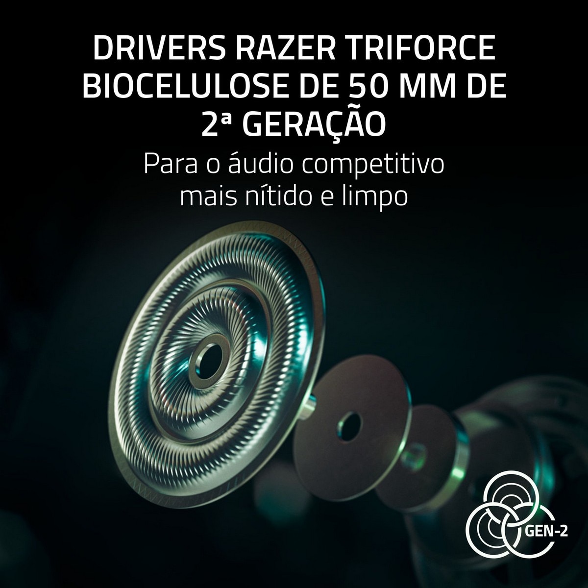 Auscultadores Gaming Razer BlackShark V3 Pro sem Fios - Preto Preto-6