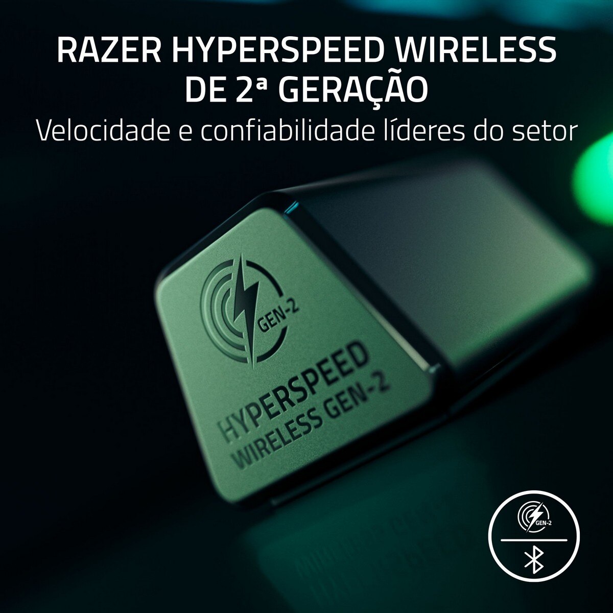 Auscultadores Gaming Razer BlackShark V3 Pro, sem Fios - Branco Branco-3