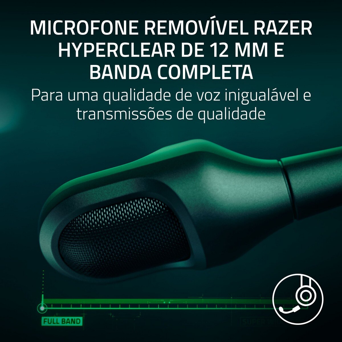 Auscultadores Gaming Razer BlackShark V3 Pro, sem Fios - Branco Branco-4