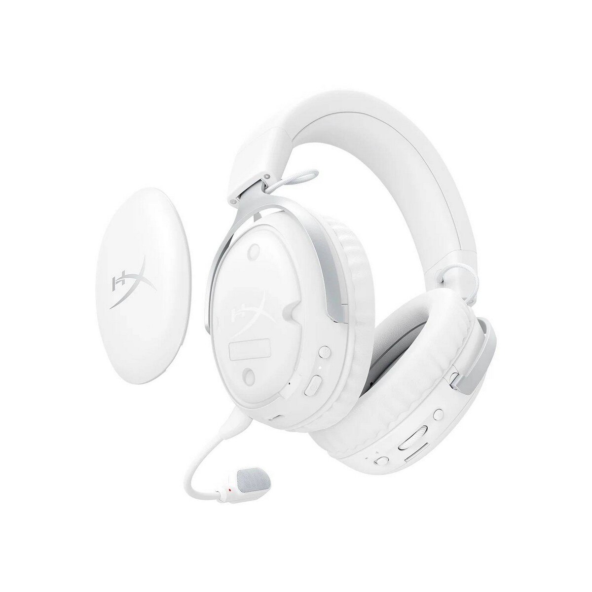 Auscultadores Headset HyperX Cloud III S Wireless/Bluetooth Gaming DTS Spatial Audio PC, PS5, Nintendo Switch, Mac - Branco Branco-5