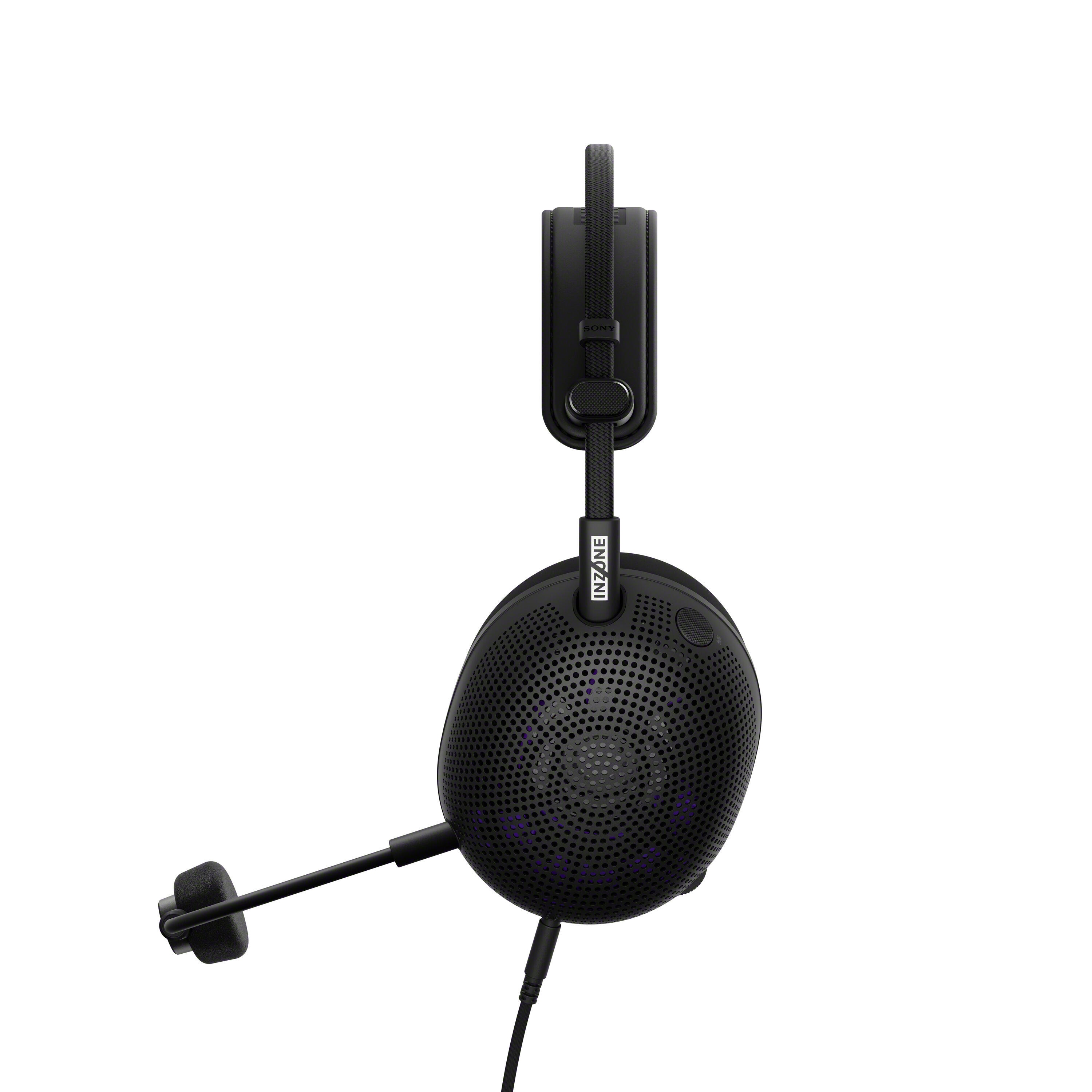 Auscultadores Headset Gaming Sony com Design Open-back e com Cabo Preto-17