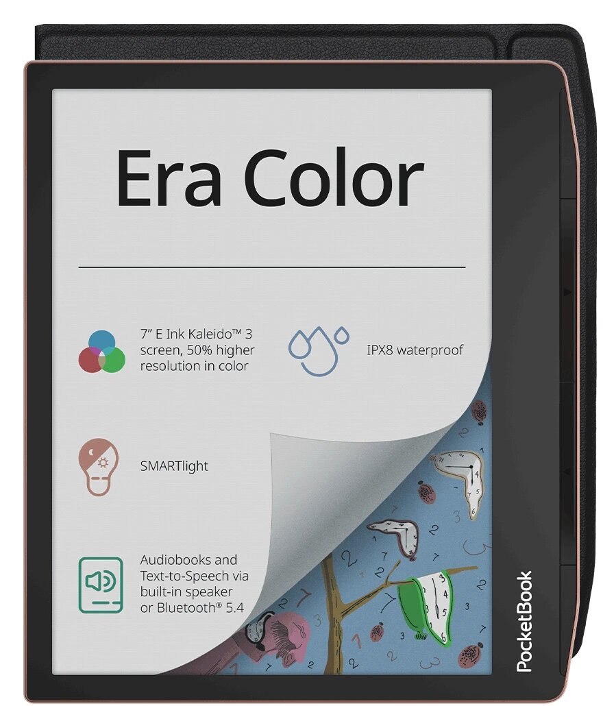 Imagem 0 de e-Reader PocketBook Era Color Sunset Copper Fashion Edition com Capa Karl Lagerfeld