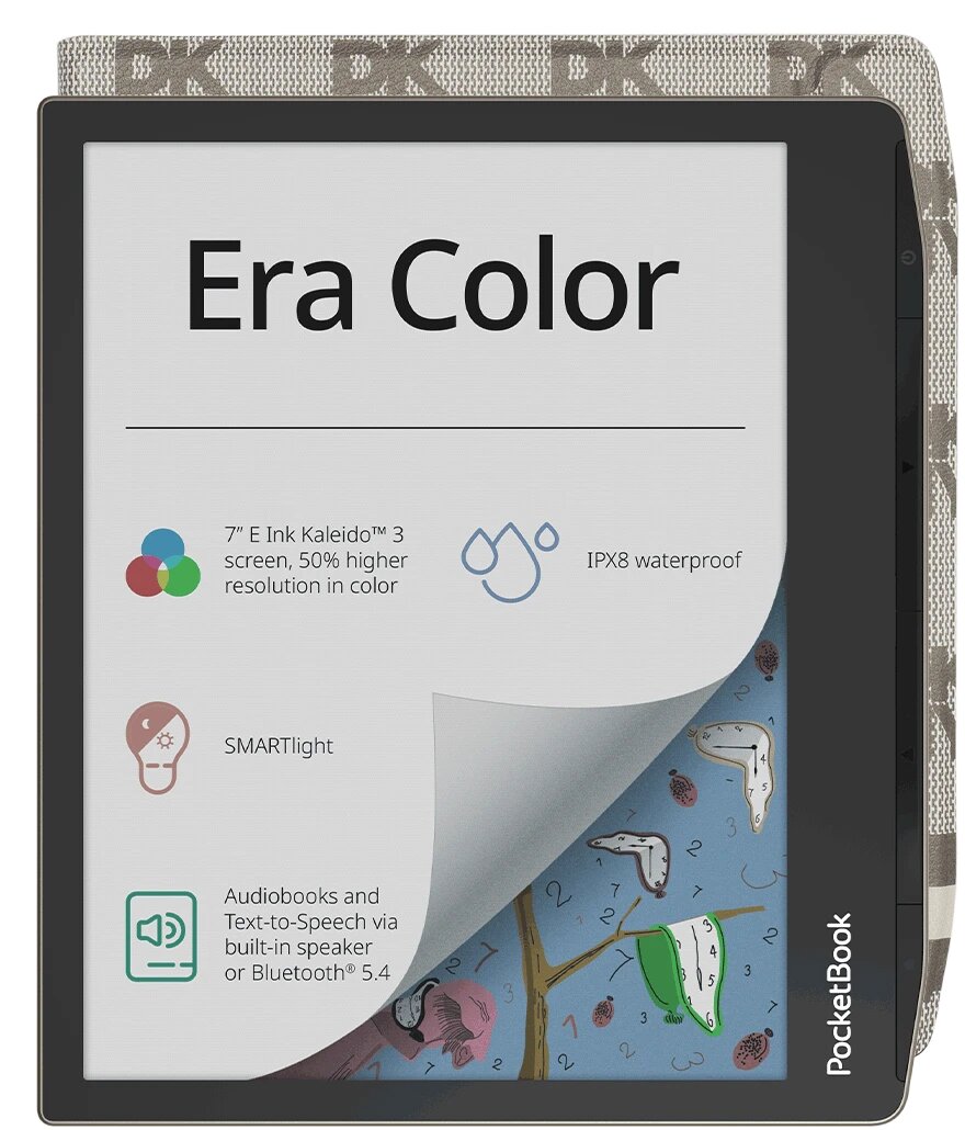 Imagem 0 de E-reader PocketBook Era Color Smoky Beige Fashion Edition com Capa DKNY