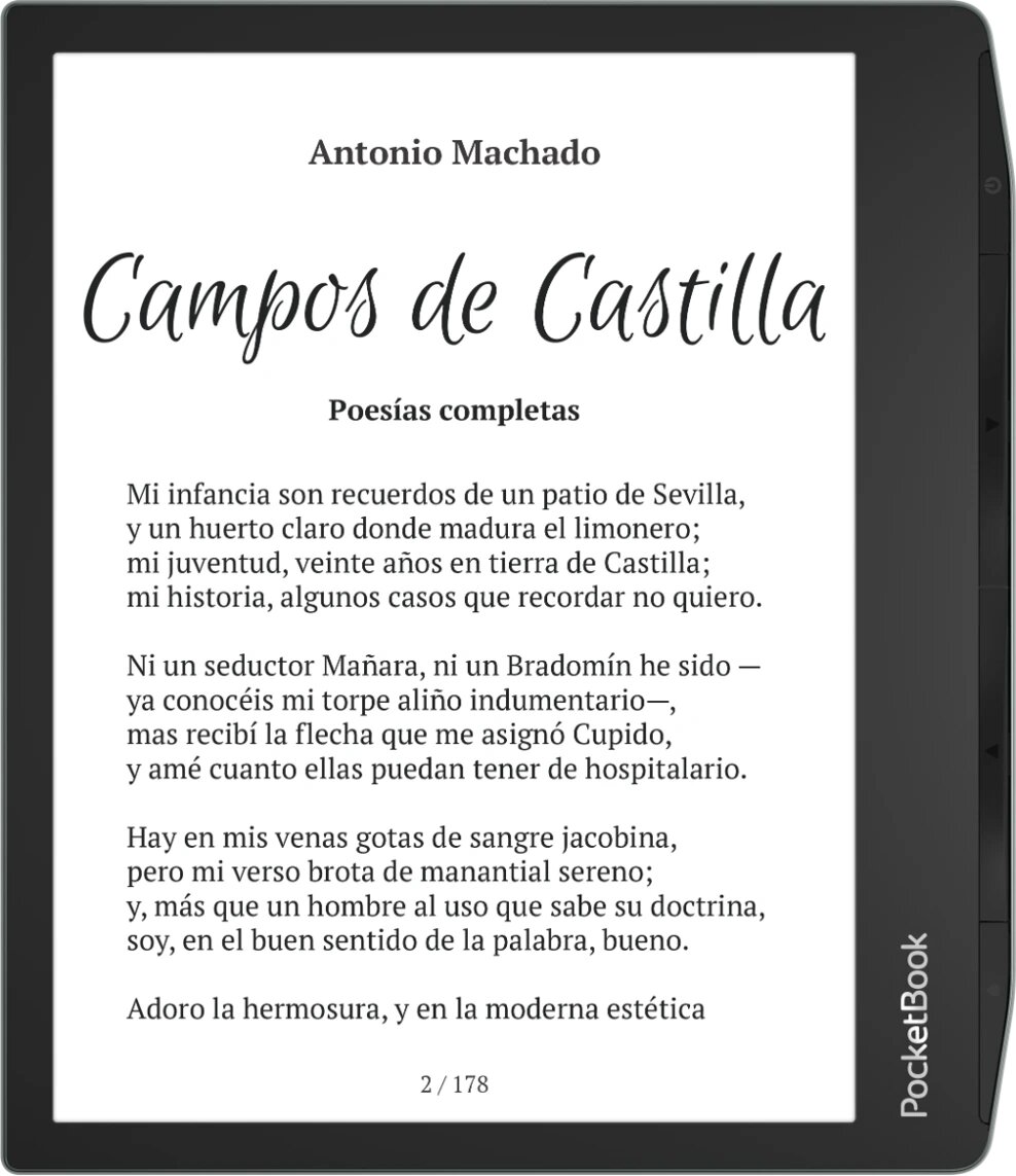 E-reader PocketBook Era Lite Stone Green Verde pedra-2