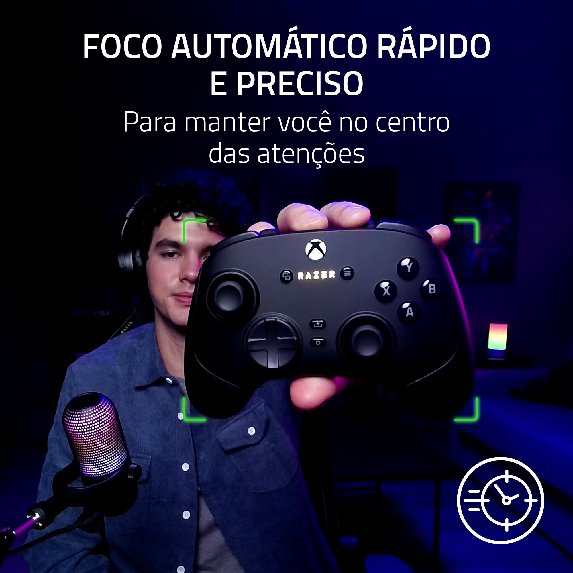 Webcam Razer Kiyo V2 X 2K - Preto Preto-10