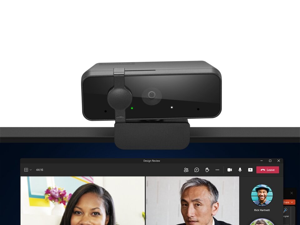 Webcam Lenovo 310 FHD - Preto Preto-5