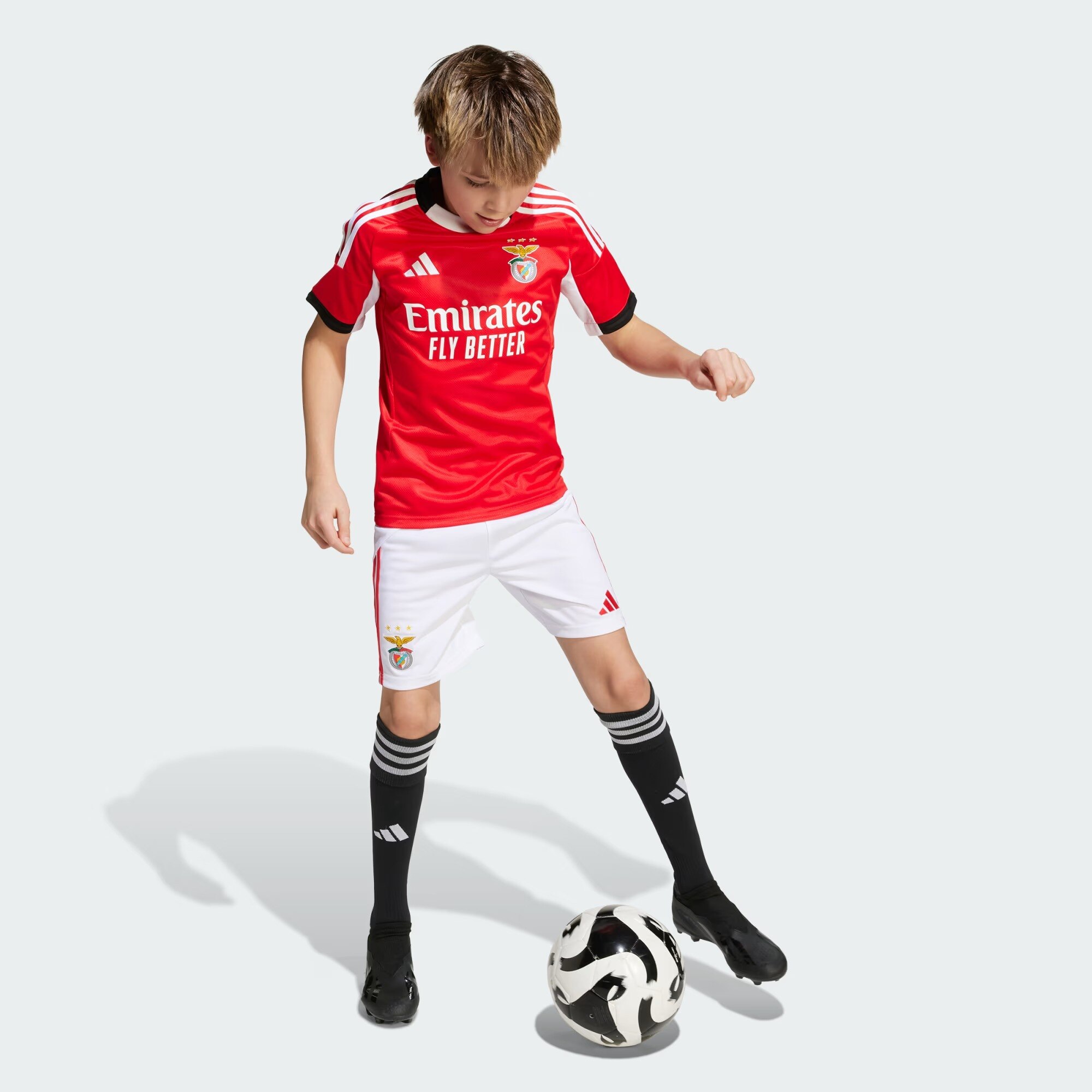 Calções de Criança 1º Equipamento SL Benfica 25/26 2