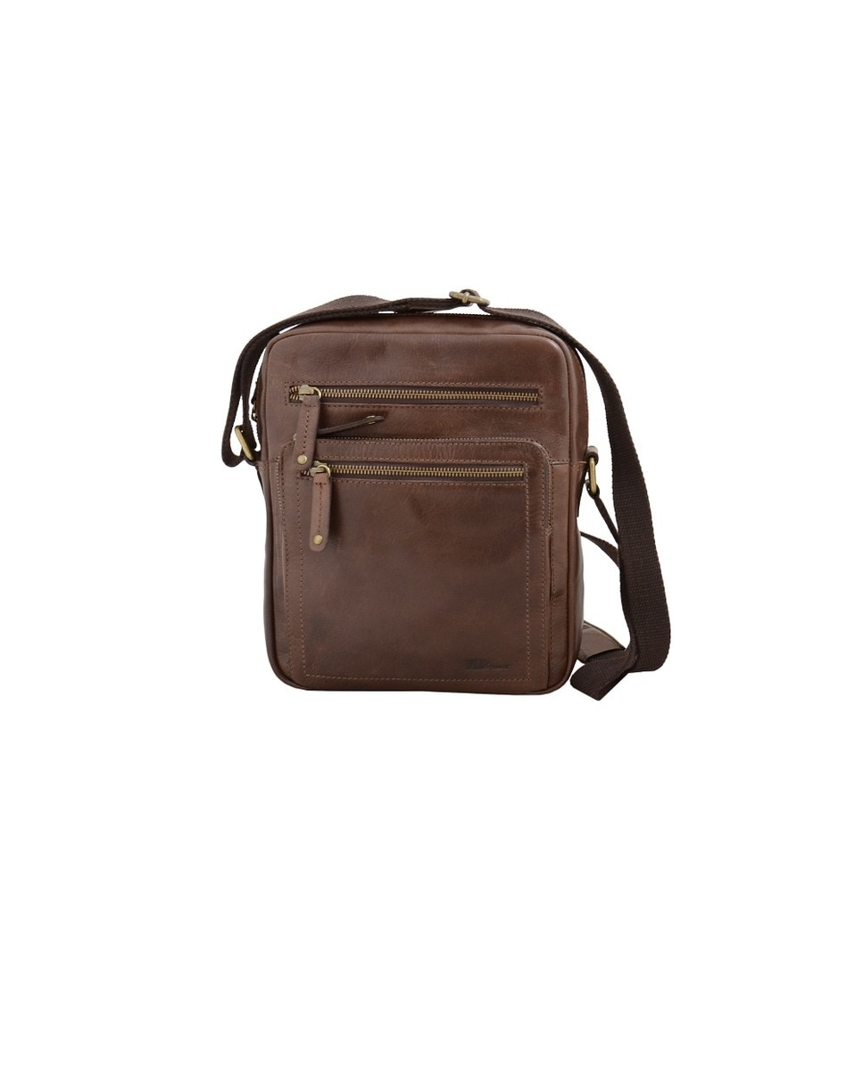 Bolsa de cruzar Adventure 021 by Marta Ponti - Castanho 1