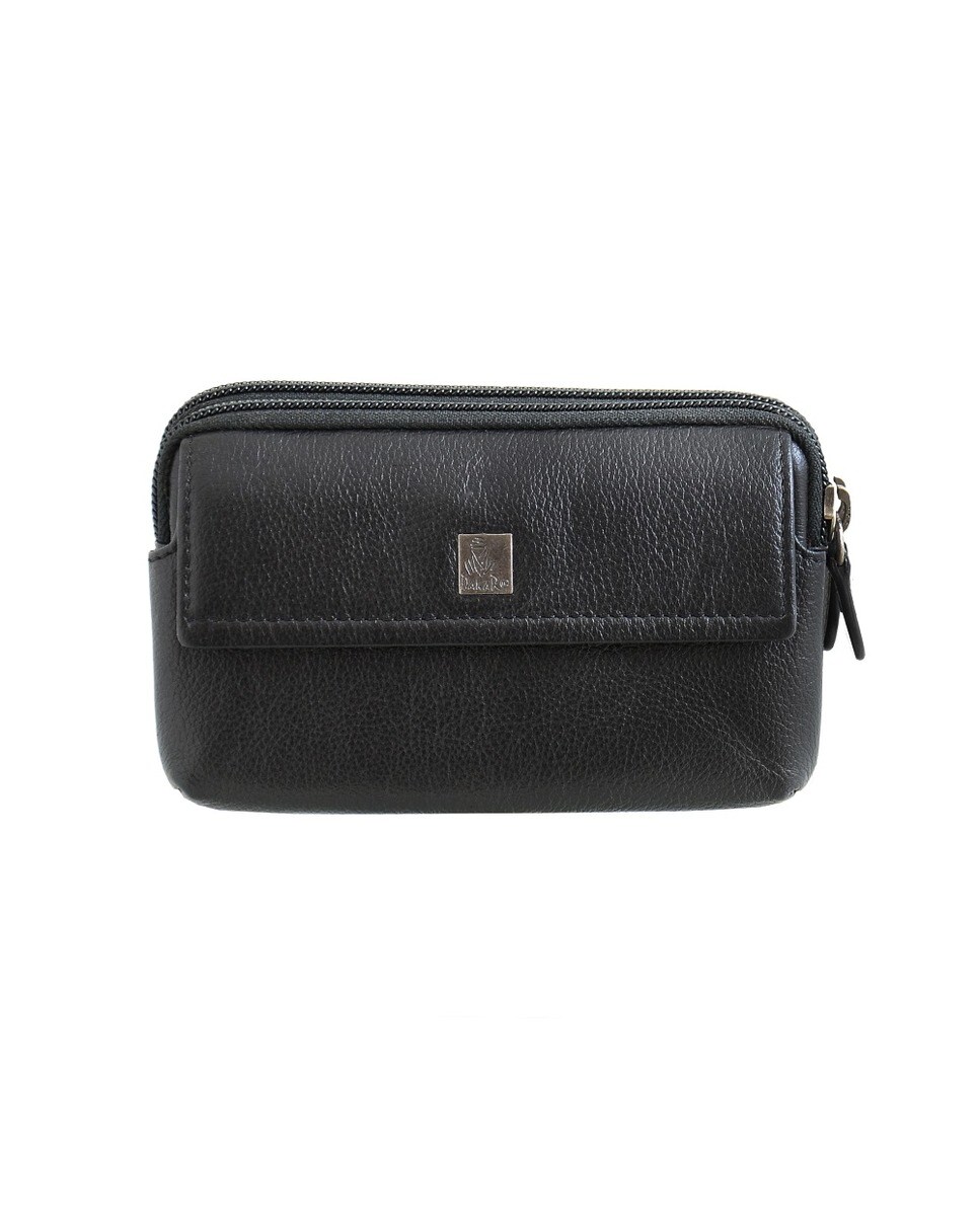 Imagem 0 de Bolsa de Cintura DAKAR em pele - Preto