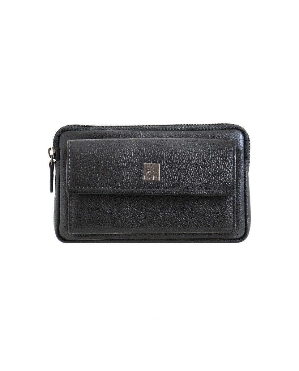Imagem 0 de Bolsa de Cintura DAKAR em pele - Preto