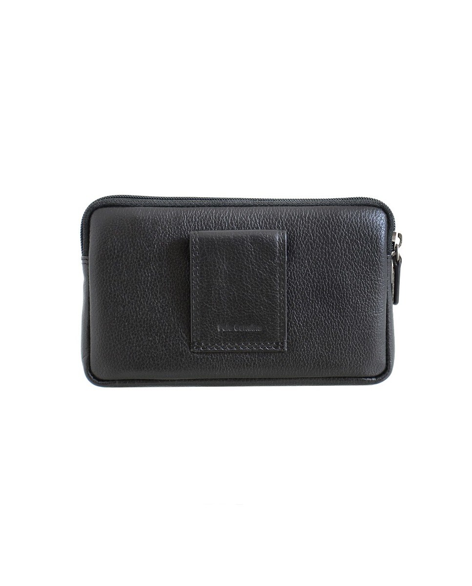 Bolsa de Cintura DAKAR em pele - Preto 2