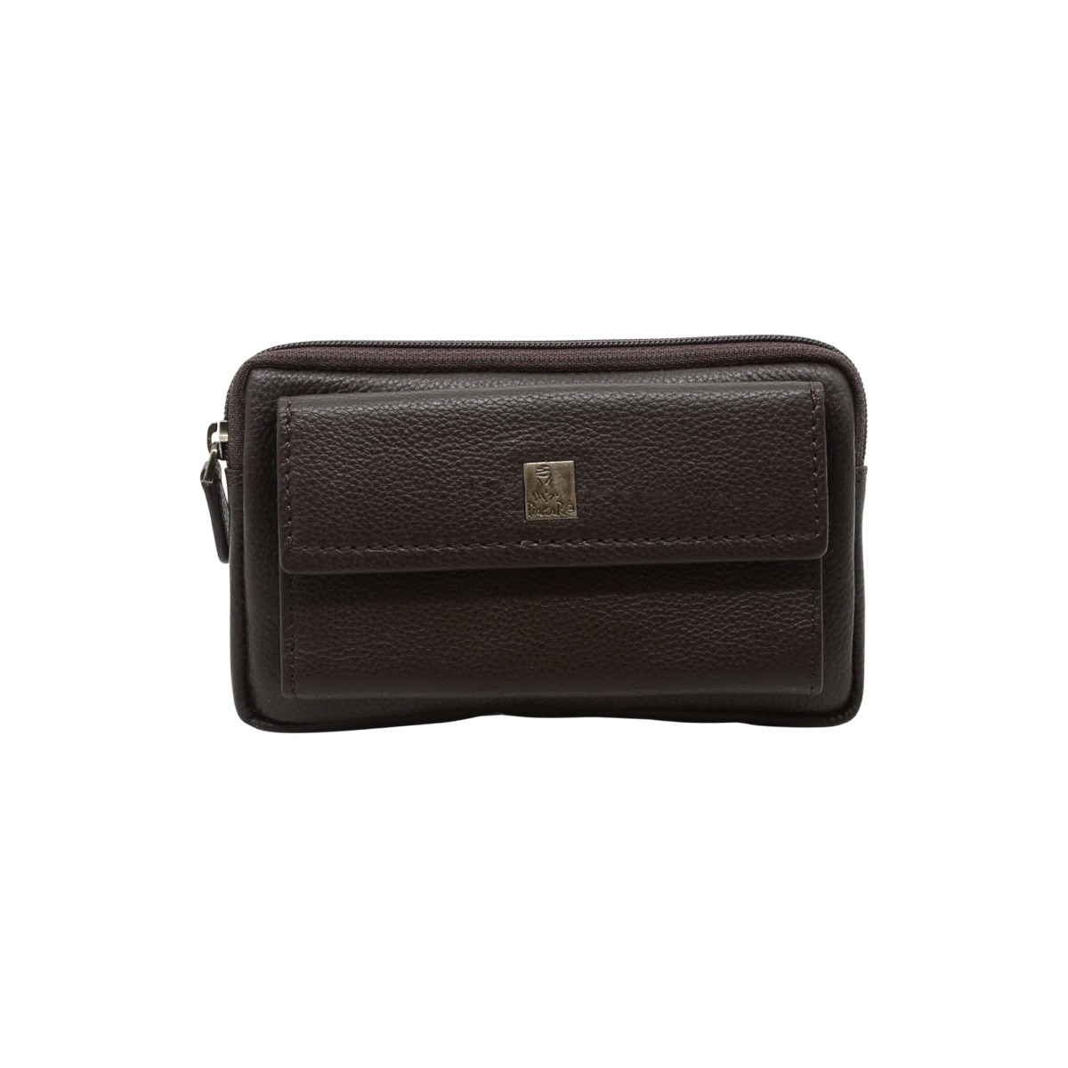Bolsa de Cintura DAKAR em pele - Preto 1