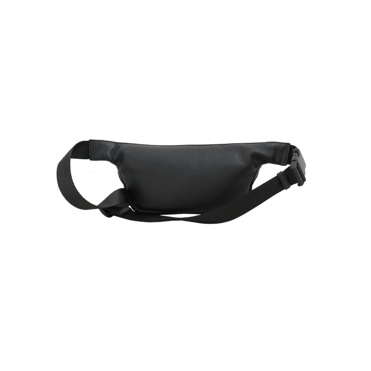Bolsa de Cintura em Pele Genuína Preto 3