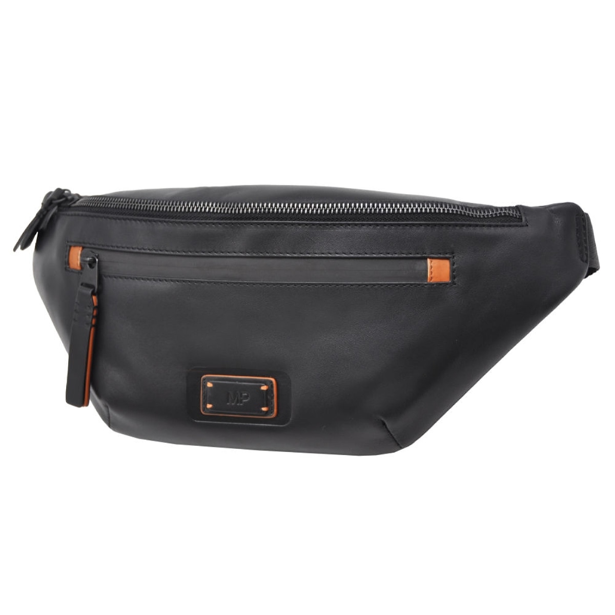 Imagem 0 de Bolsa de Cintura em Pele Genuína MP Bristol C250006 em Preto