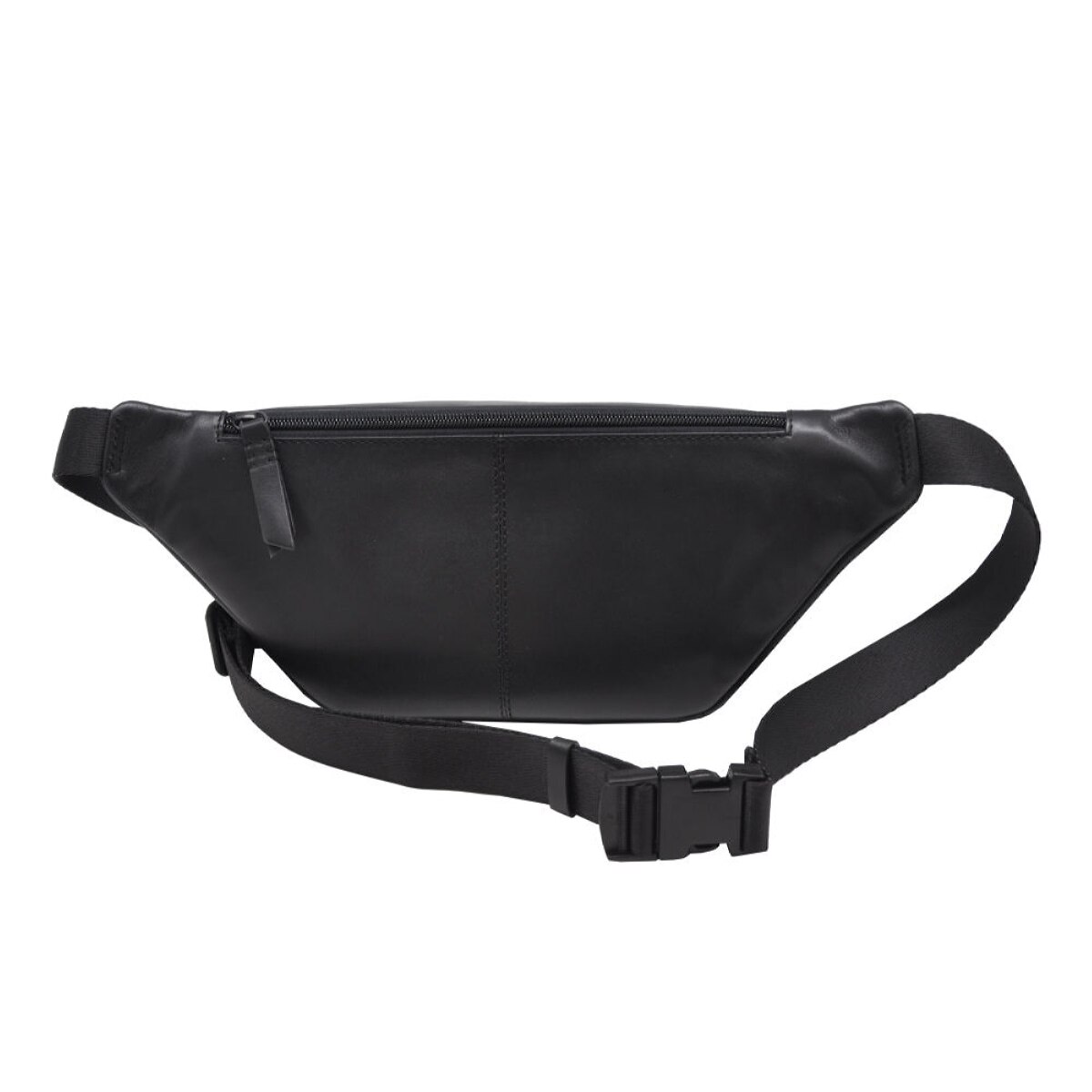 Bolsa de Cintura em Pele Genuína MP Bristol C250006 em Preto Preto-4