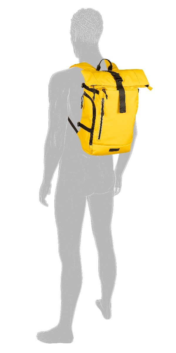 Mochila Roltop Explore - Amarelo Amarelo-4