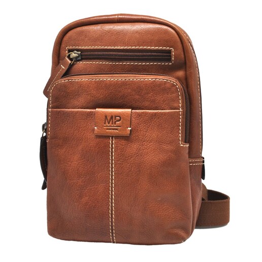 Imagem 0 de Pack/Mochila em Pele Genuína MP LEGENDARY C240009 em Camel