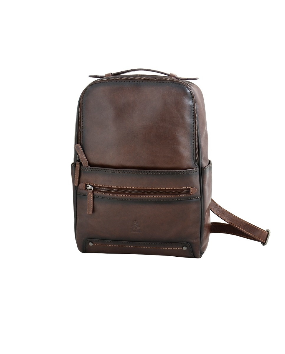 Mochila DAKAR em pele - Azul 1