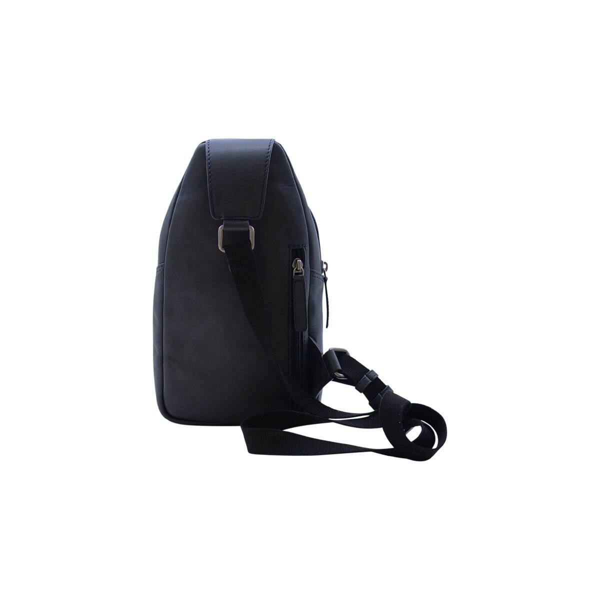 Mochila Sling em Pele Genuína DAKAR DAKOTA SPRAY DKC2008 em Castanho Ruf 2