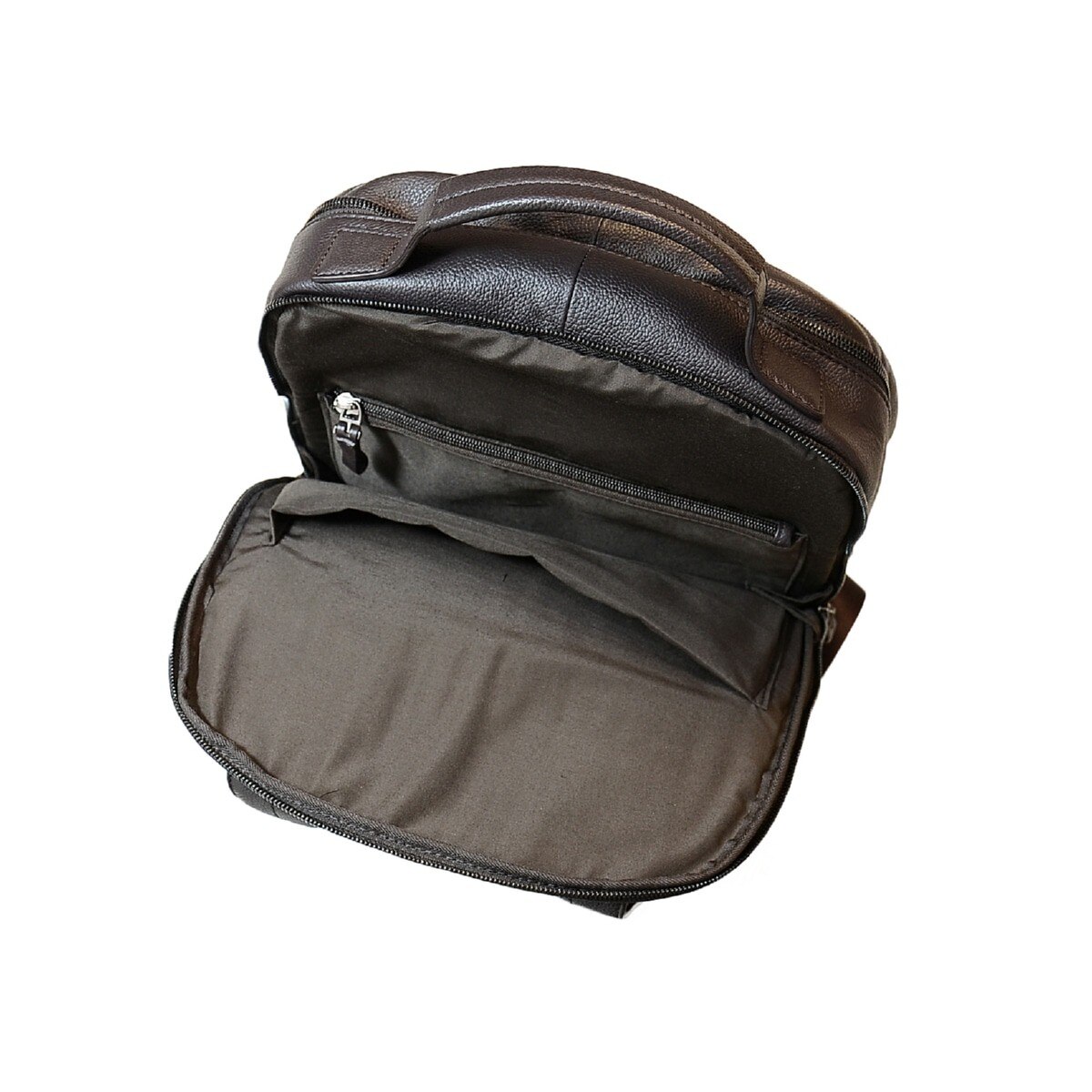 Mochila em Pele Genuína Preto 3