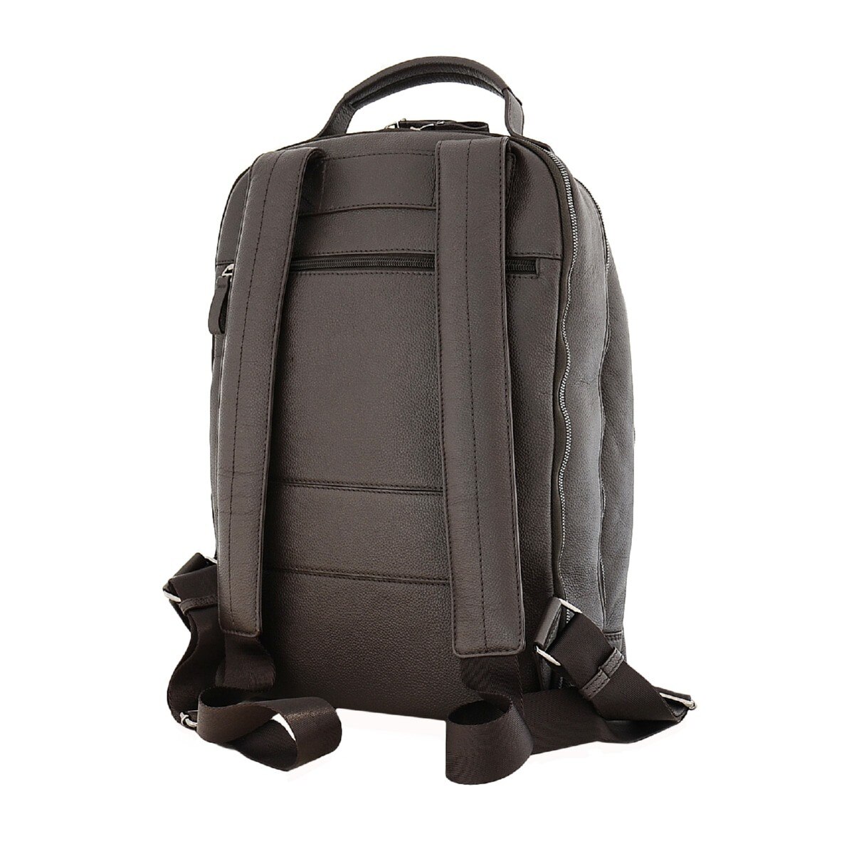 Mochila em Pele Genuína Preto 4