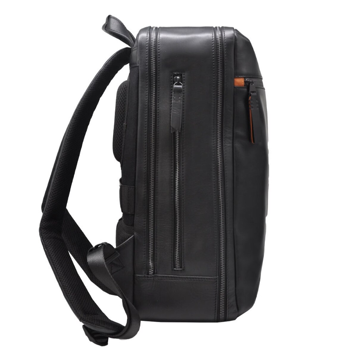 Mochila em Pele Genuína MP Bristol C250002 em Preto Preto-5