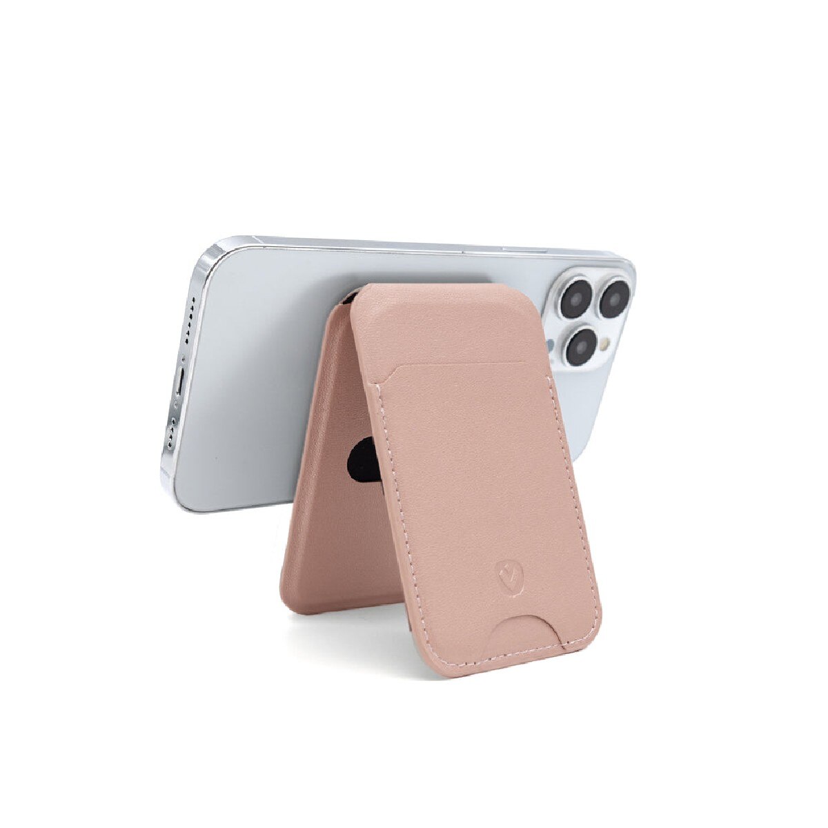 Porta Cartões Magsafe Suporte - Rosa Rosa-2