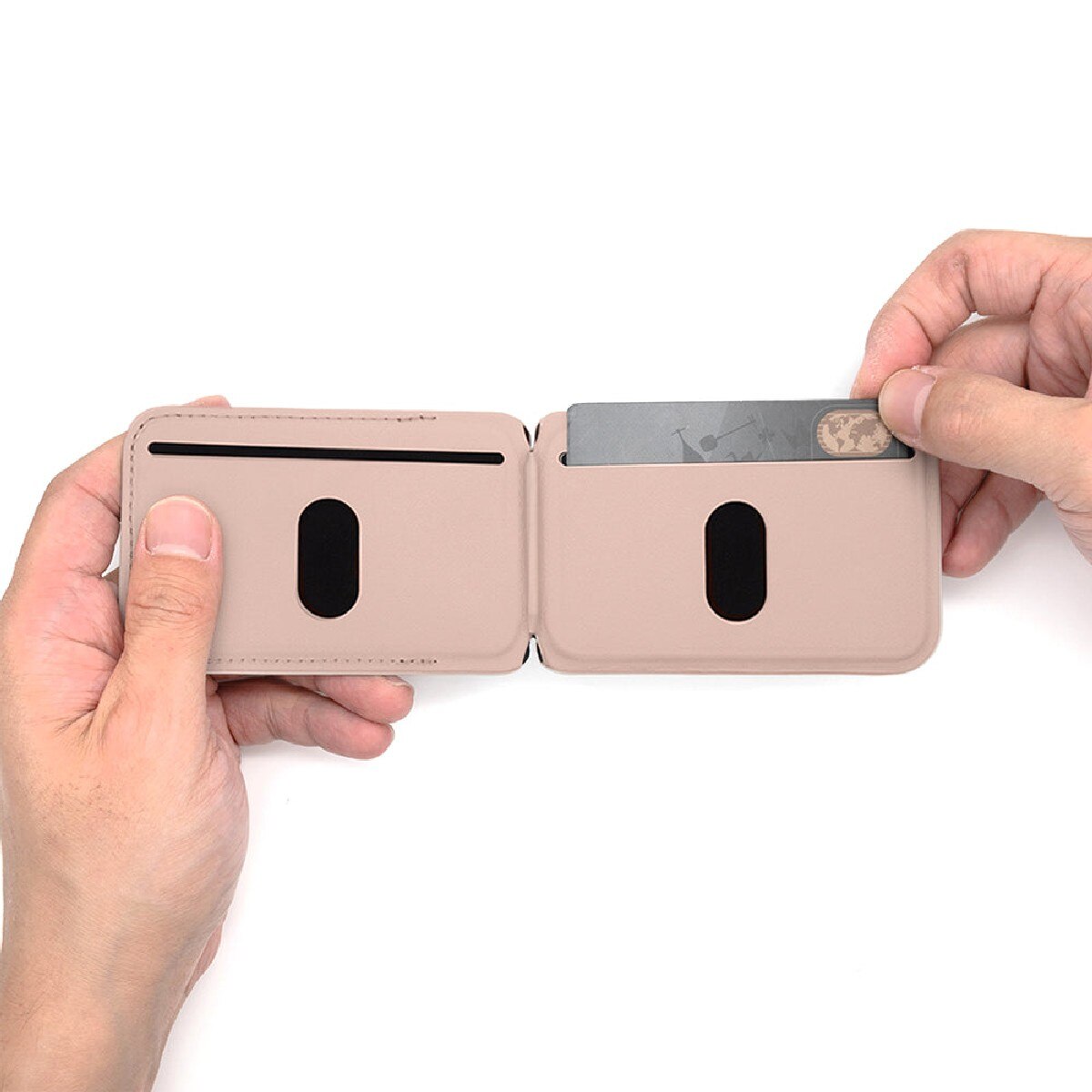 Porta Cartões Magsafe Suporte - Rosa Rosa-7