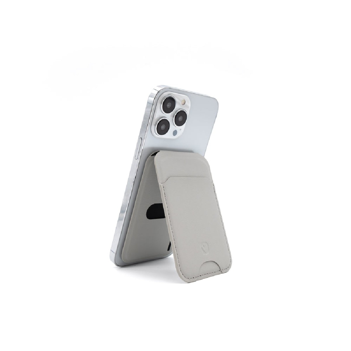 Porta Cartões Magsafe Suporte - Beige Bege-2