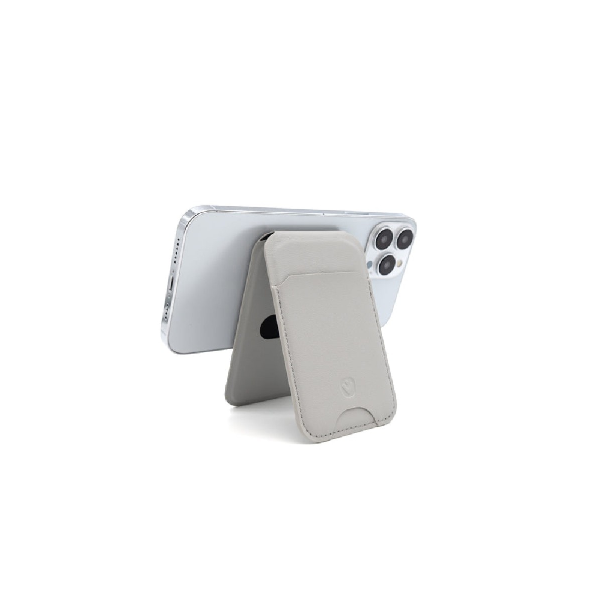 Porta Cartões Magsafe Suporte - Beige Bege-7