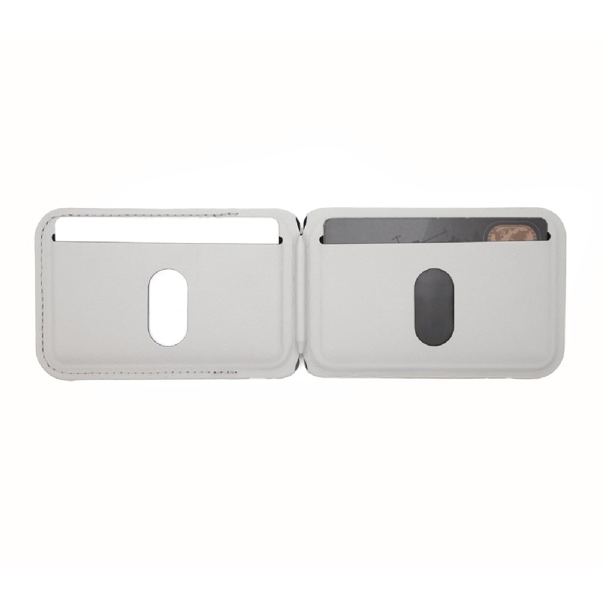Porta Cartões Magsafe Suporte - Beige Bege-11