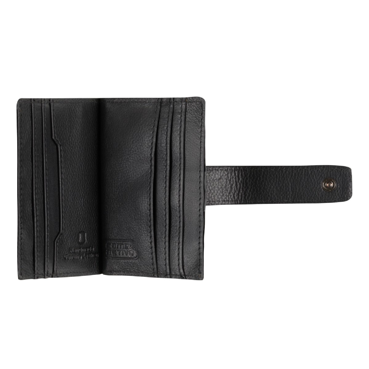 Porta Cartões com Presilha e Mola Linha Stone Preto-3