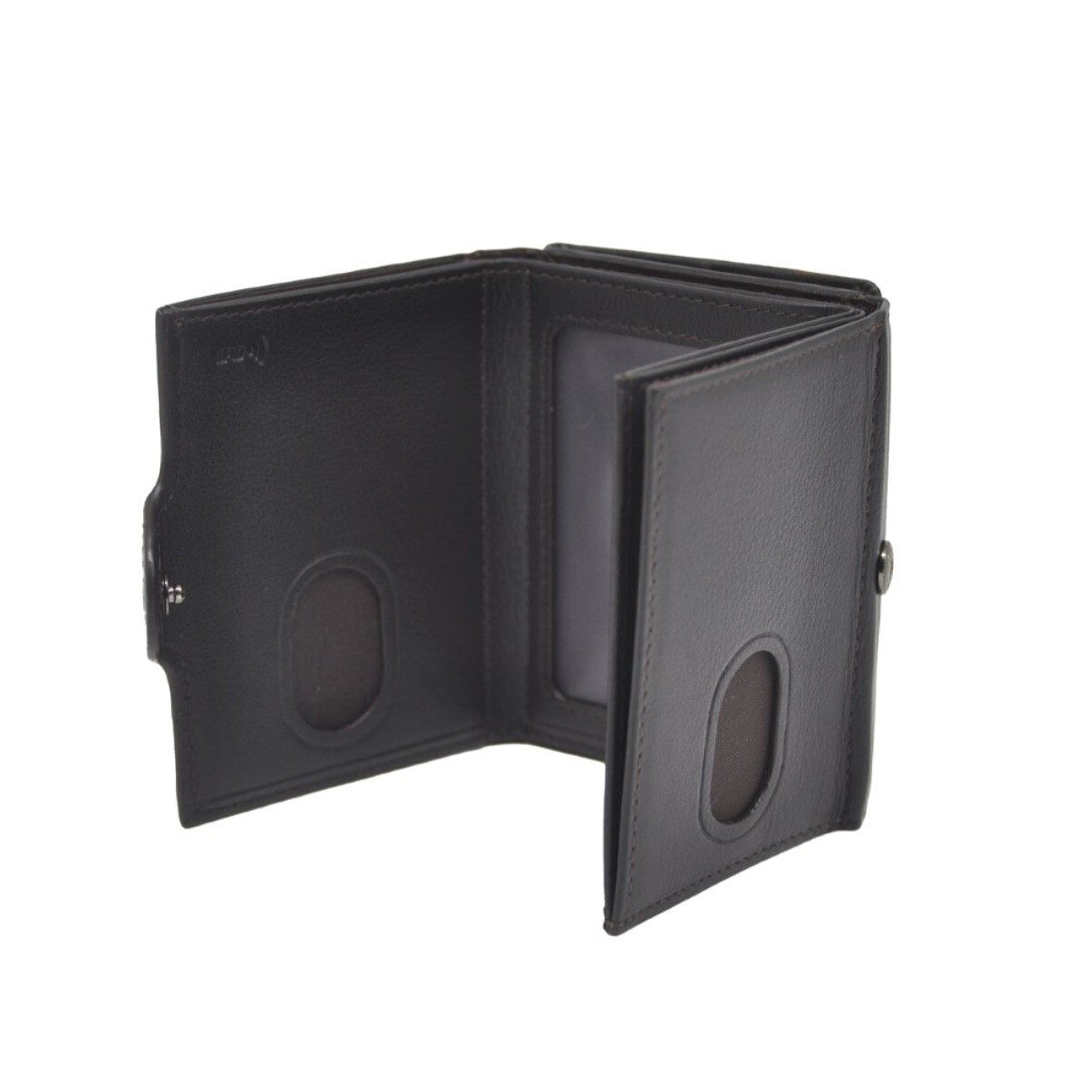 Porta Cartões em Pele Genuína em Castanho 4