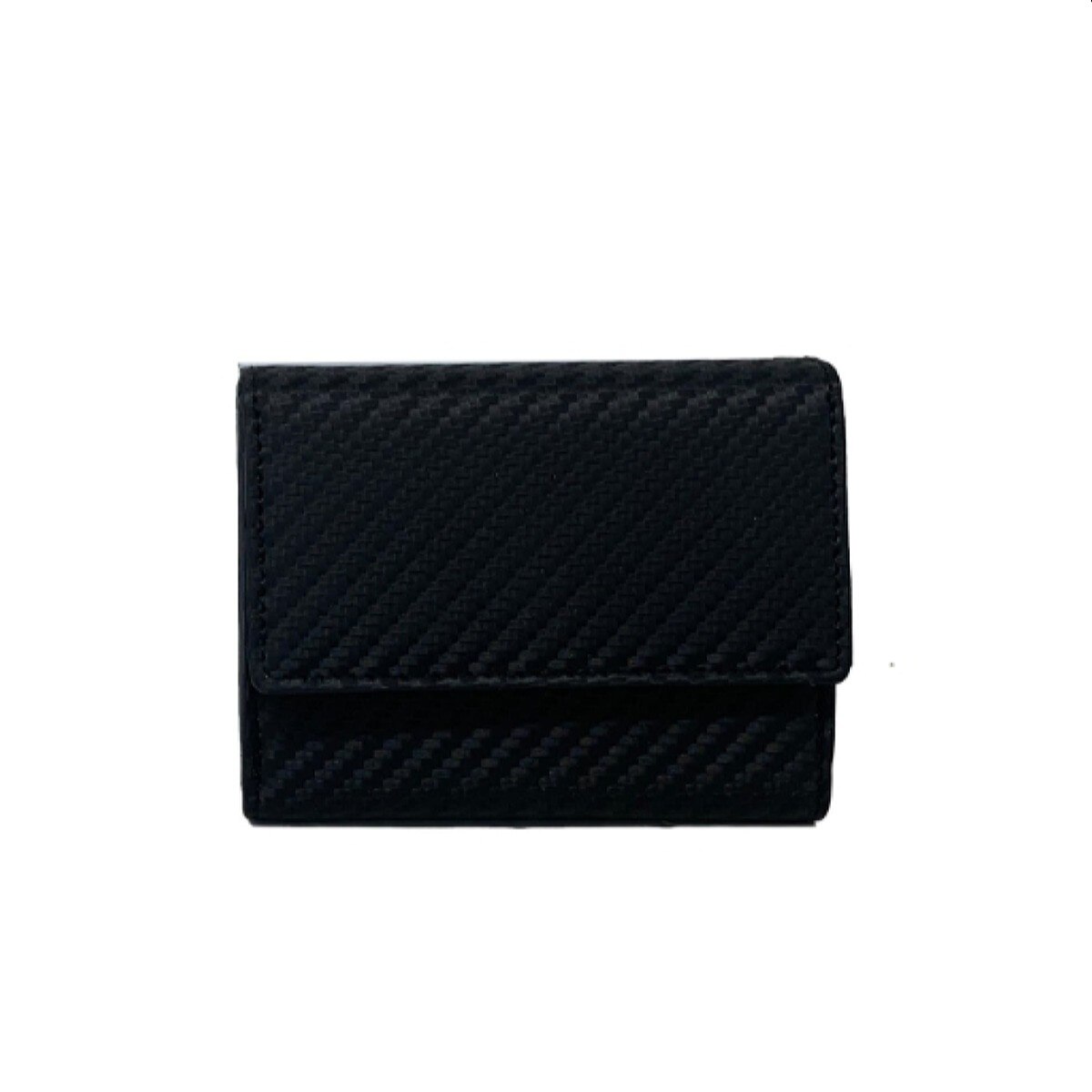 Carteira em Pele Genuína MP Carbono B570004R em Preto/Azul 4