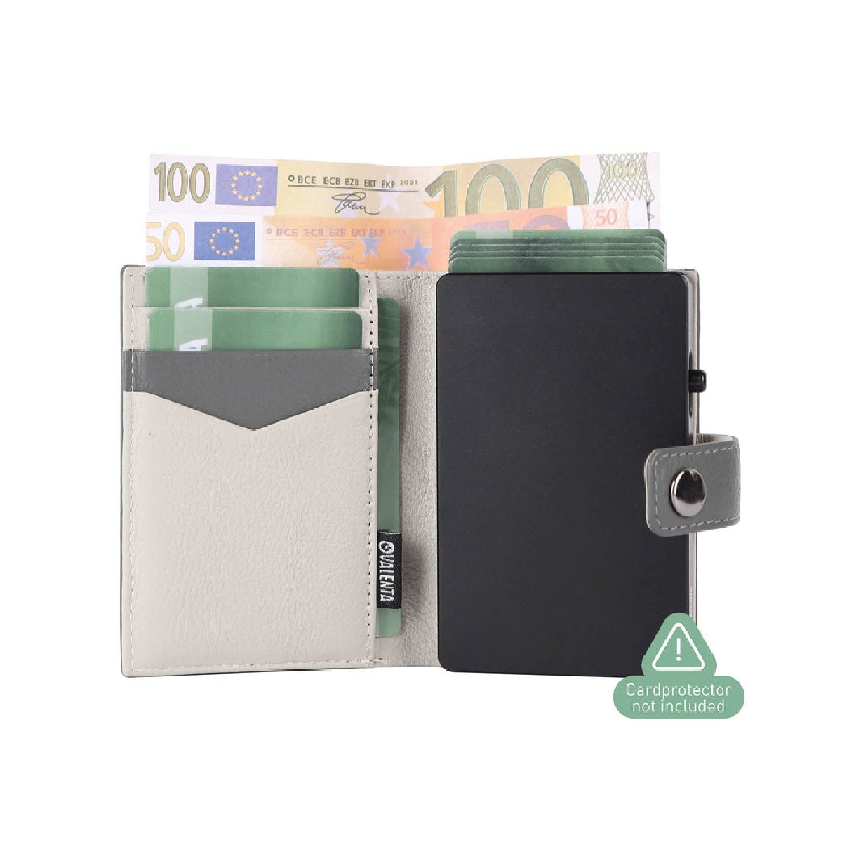 Carteira Porta Cartões Magsafe Luxe - Cinzento Cinzento-3