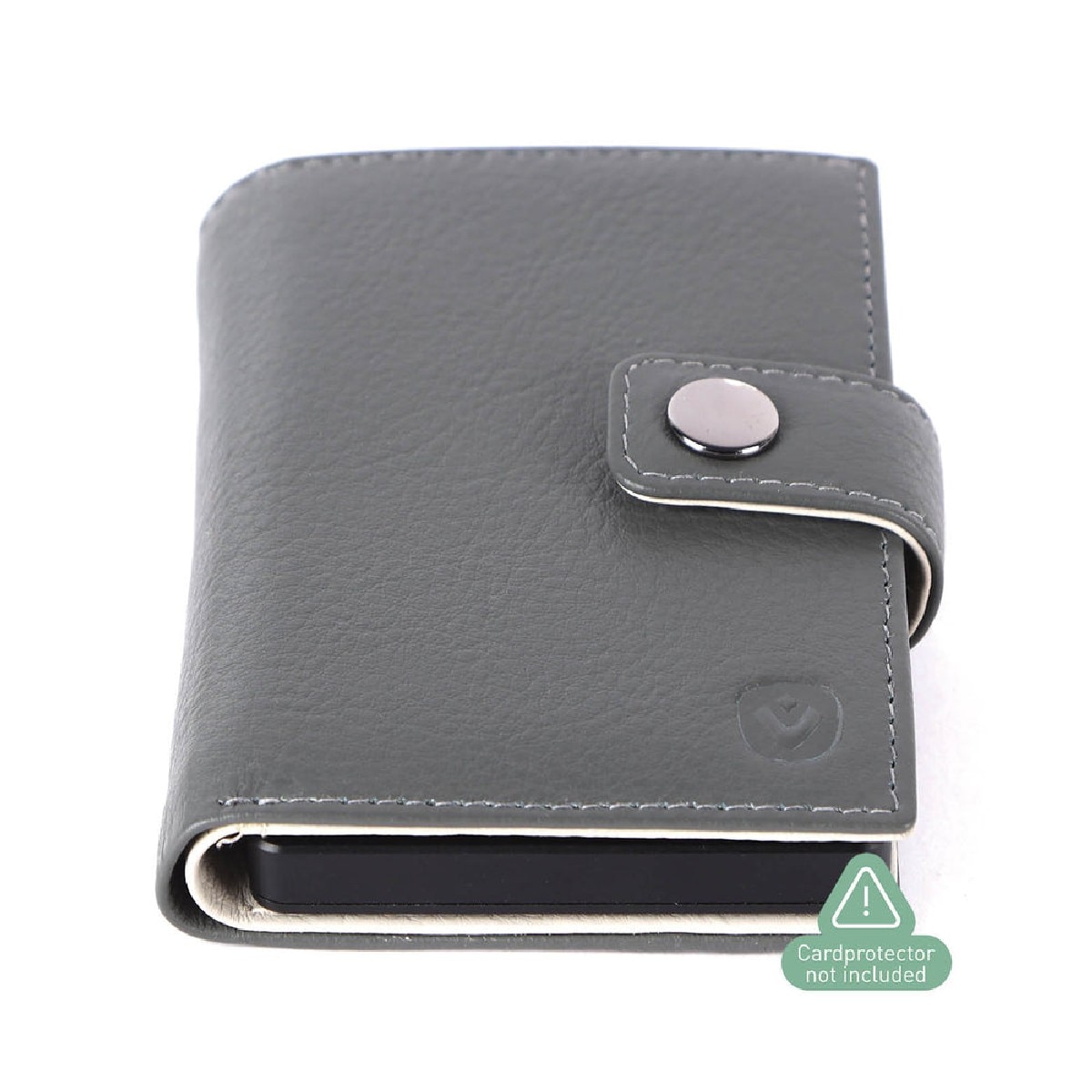 Carteira Porta Cartões Magsafe Luxe - Cinzento Cinzento-7