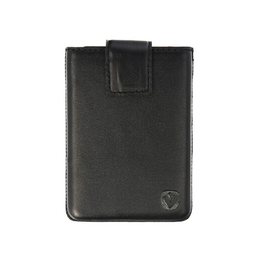 Imagem 0 de Porta Cartões Aluminio Revestido a Pele - Preto