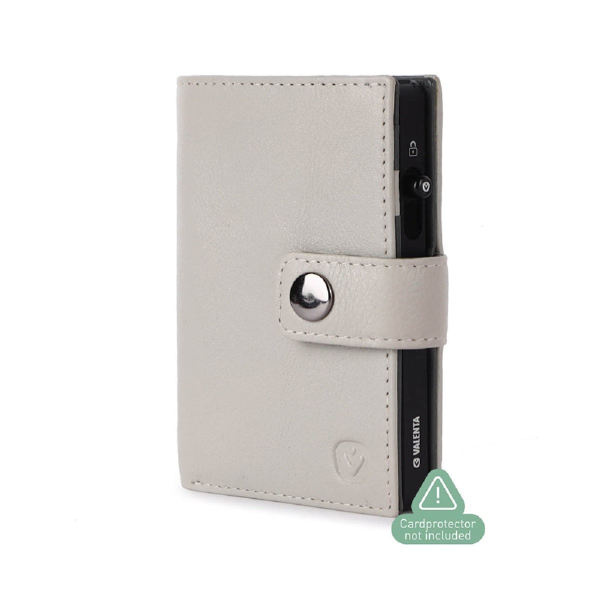 Carteira Porta Cartões Magsafe Luxe - Off White Branco-7