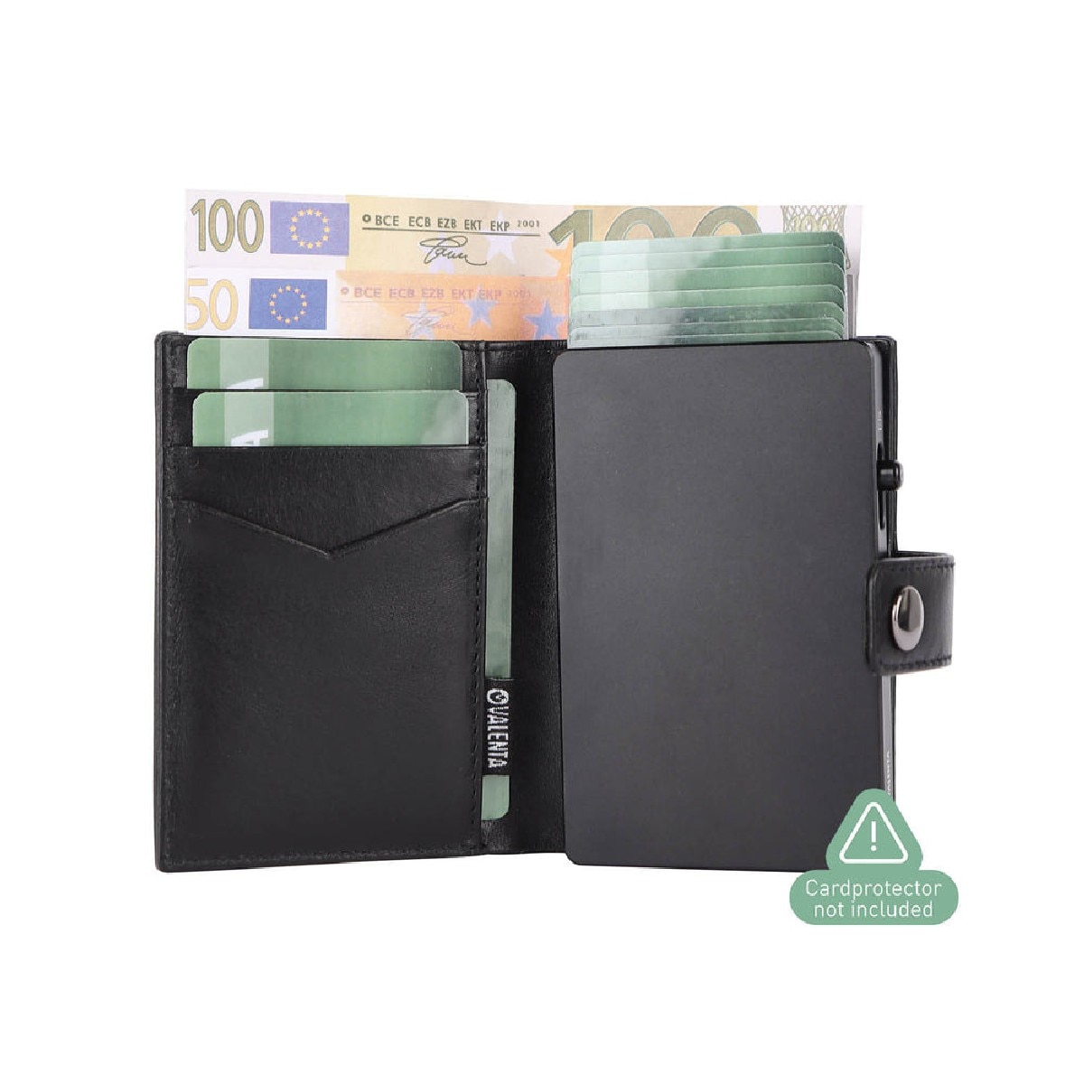 Carteira Porta Cartões Magsafe Luxe - Preto Preto-2