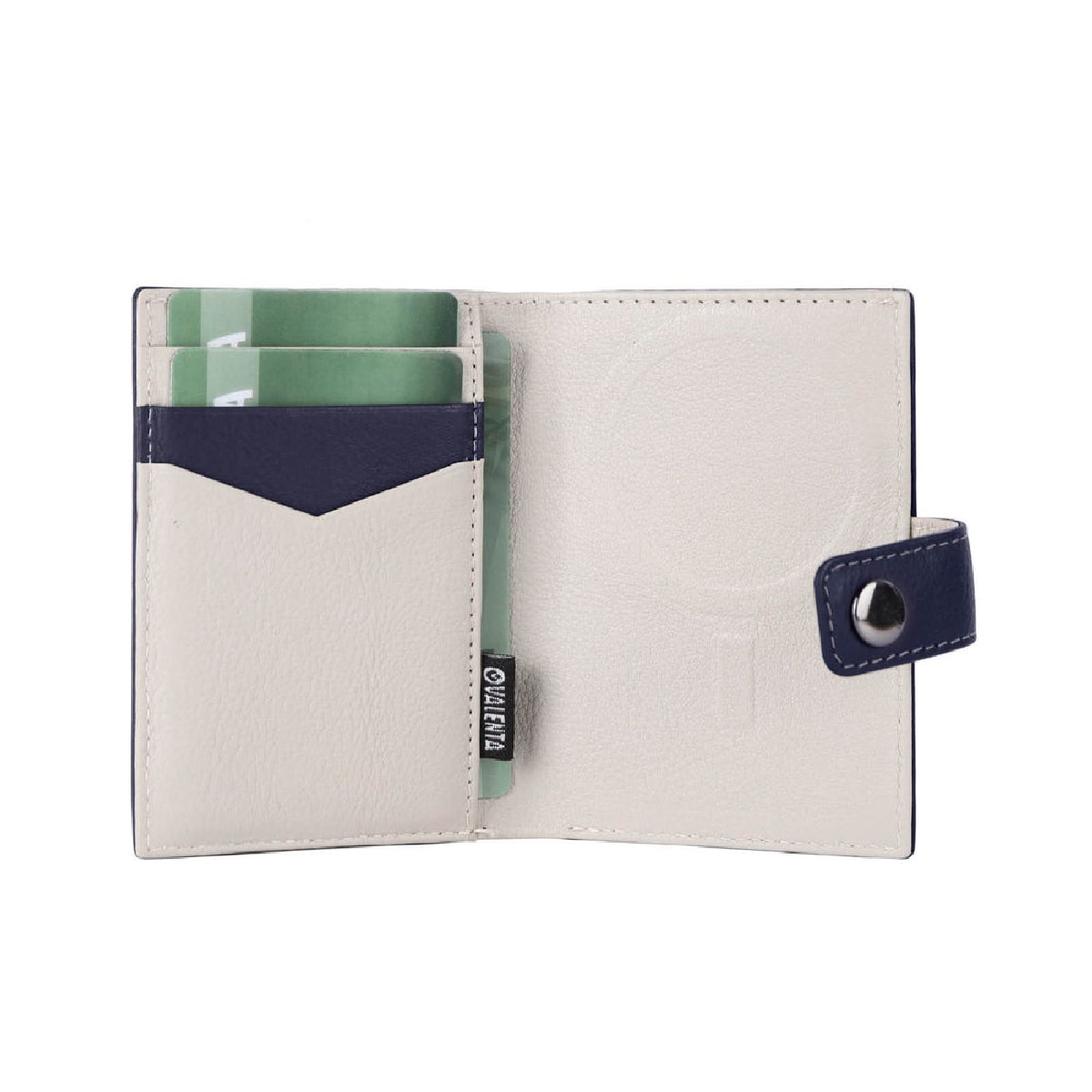 Carteira Porta Cartões Magsafe Luxe - Azul Marinho Azul-marinho-2