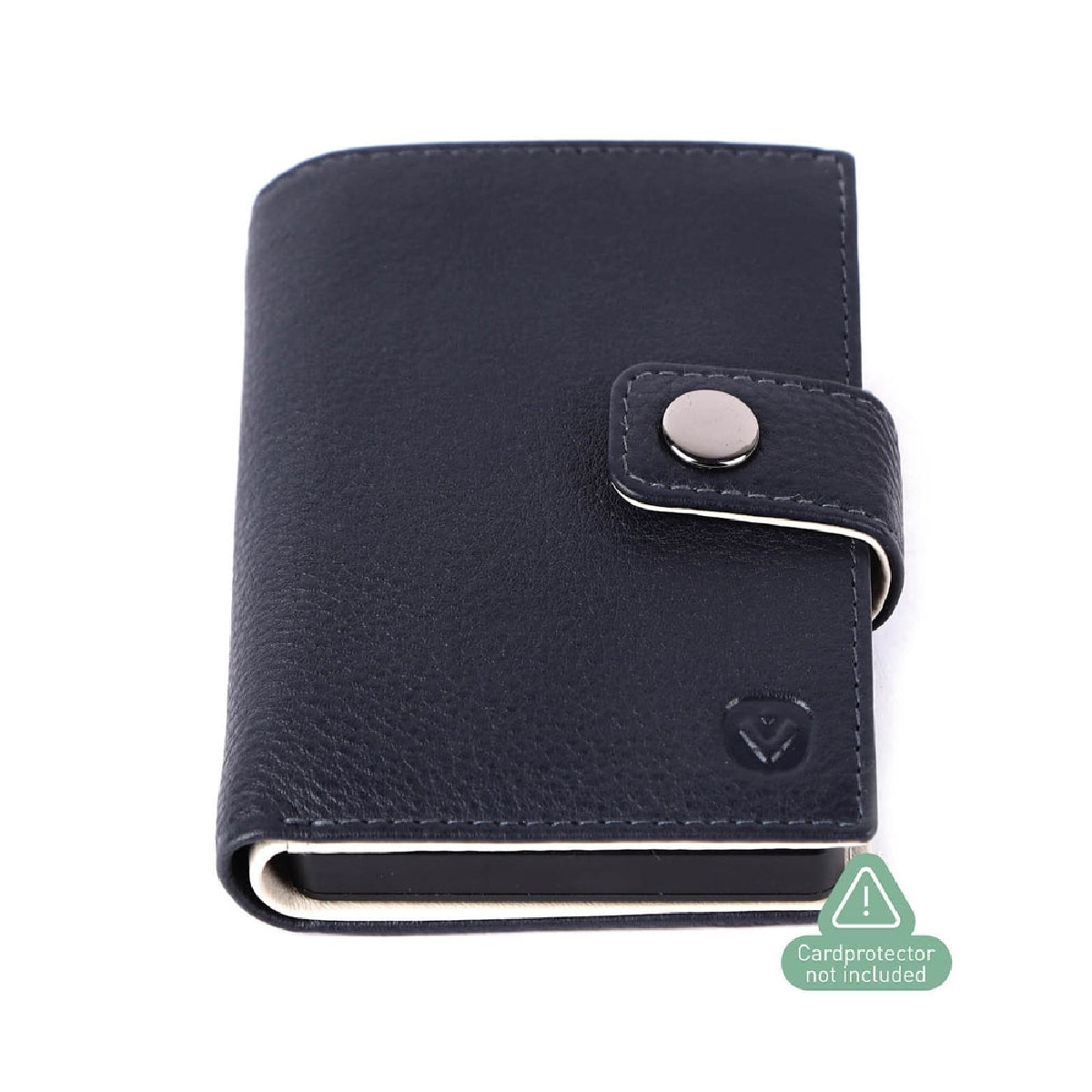 Carteira Porta Cartões Magsafe Luxe - Azul Marinho Azul-marinho-6