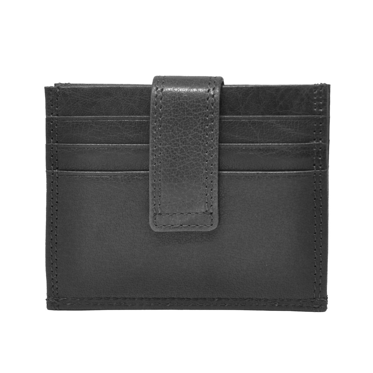 Porta Cartões 12C/ZIP  Pele Genuína DAKAR WILD DKB13013R em Preto 2