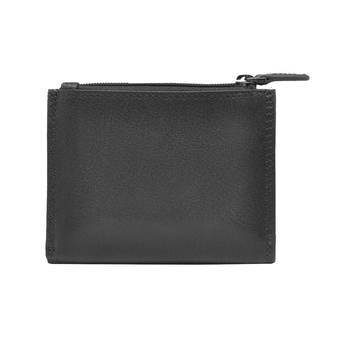 Porta Cartões 6C/ ZIP Pele Genuína DKB1314R em Preto 2