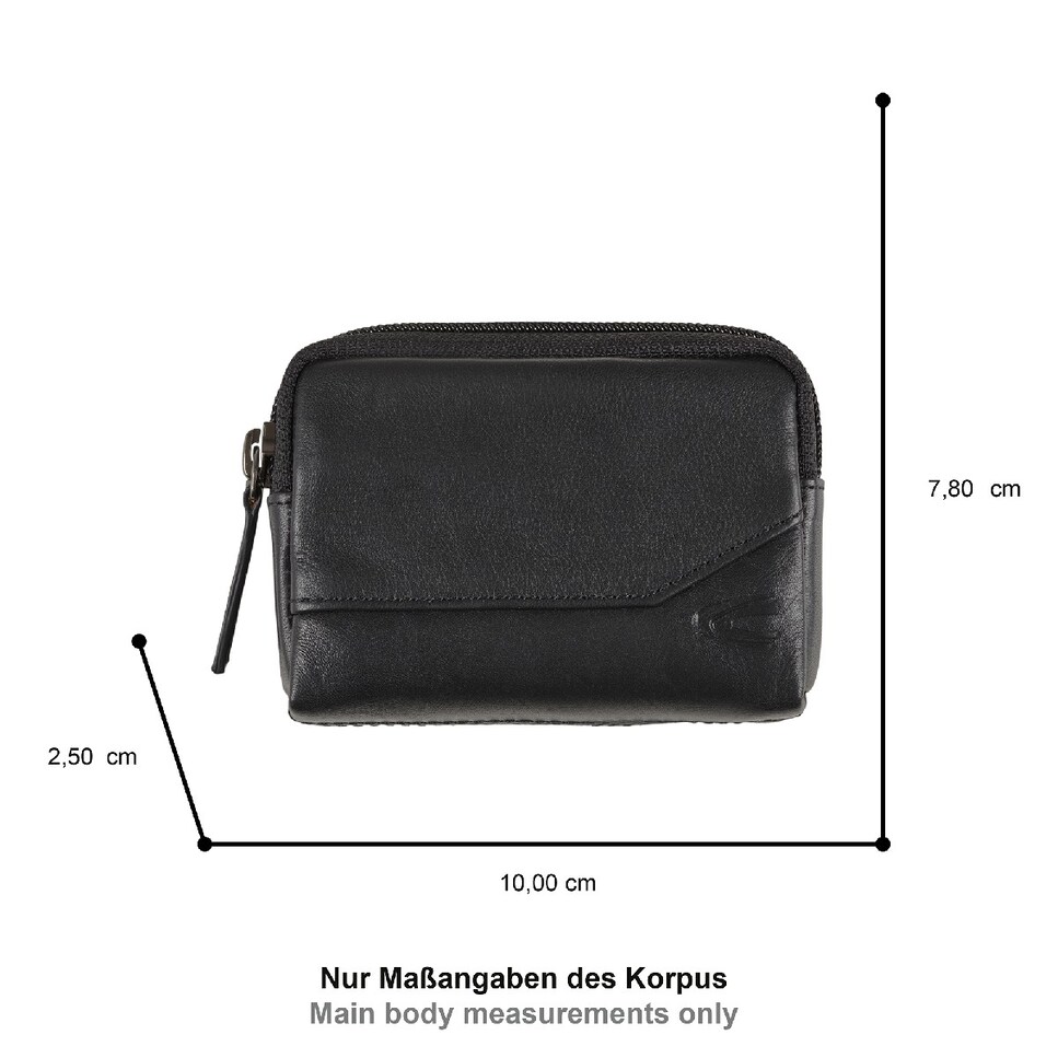 Bolsa para Chaves Stone - Preto Preto-5