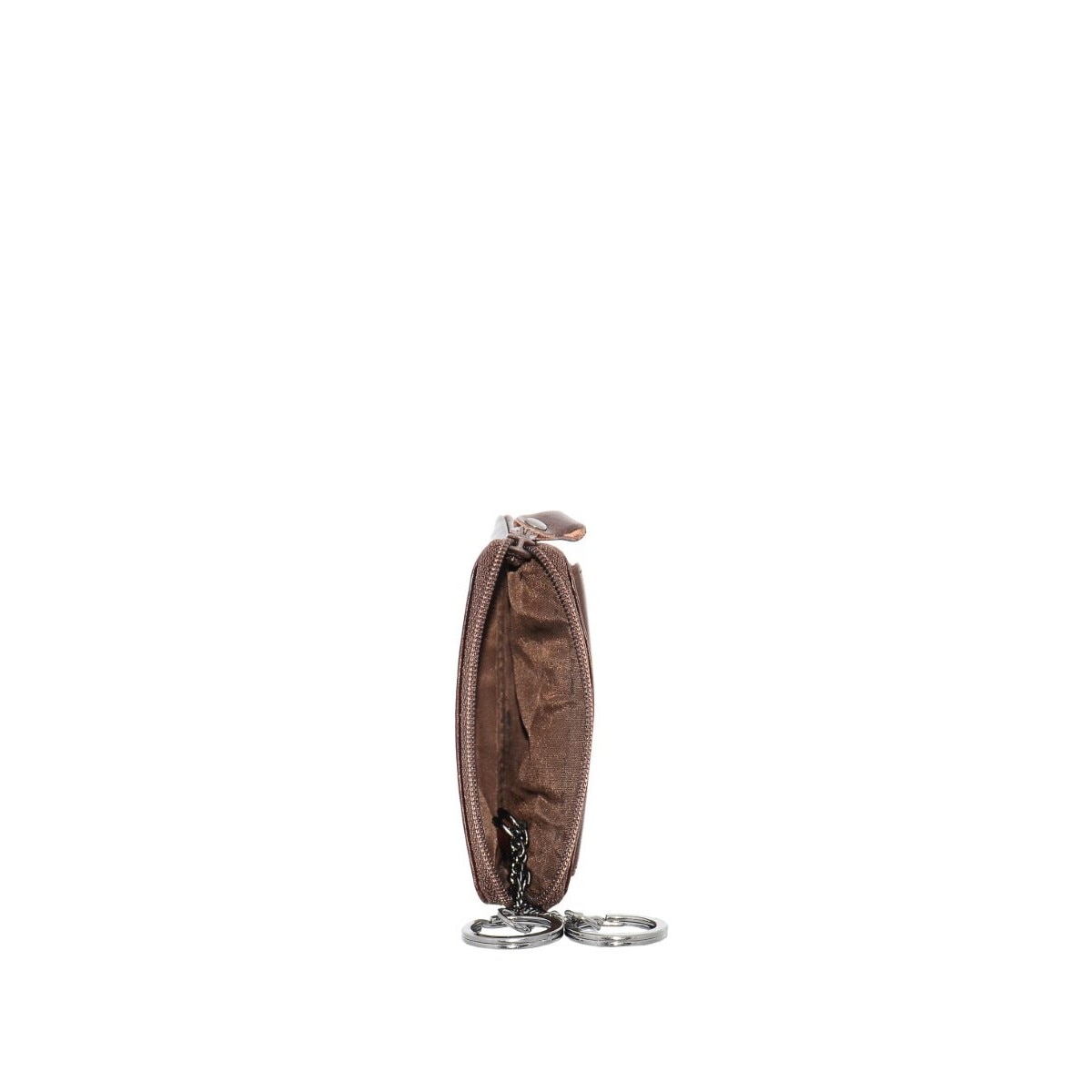 Carteira porta-chaves Tagus by Mp em Pele Cognac 2