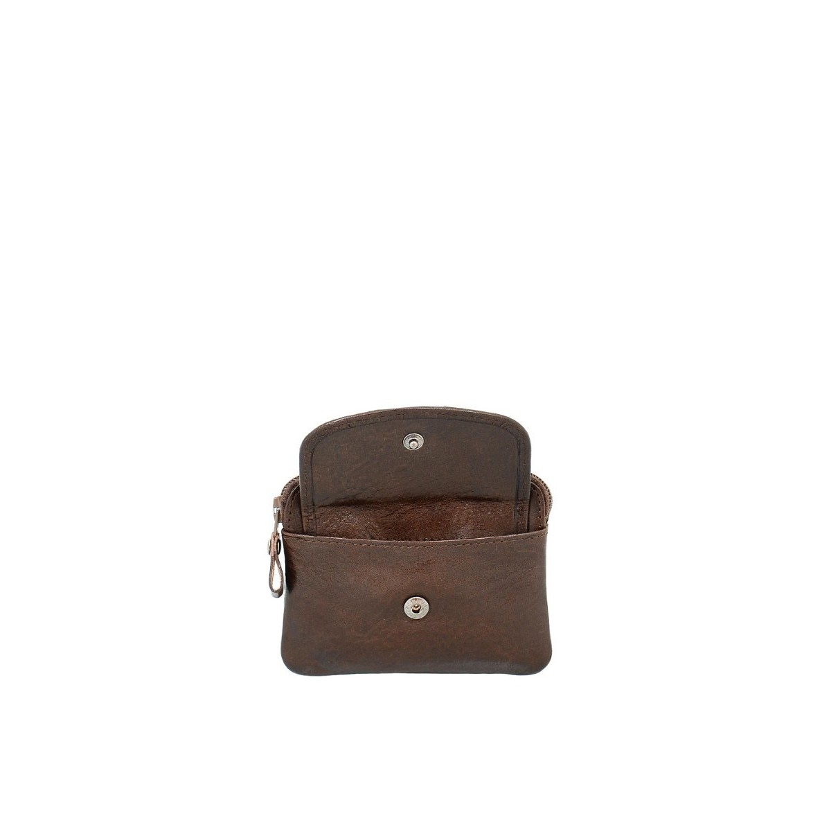 Carteira porta-chaves Tagus by Mp em Pele Cognac 4