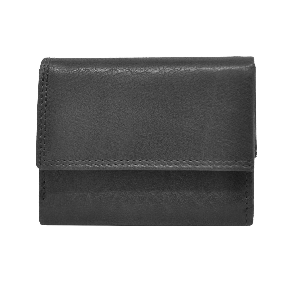 Porta Moedas C/Notas em Pele Genuína DAKAR WILD DKB1304R em Preto 2