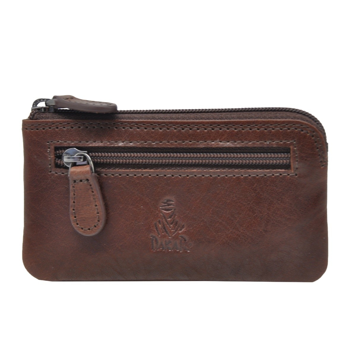 Imagem 0 de Bolsa Porta Chaves Pele Genuína DKB1316 em Preto